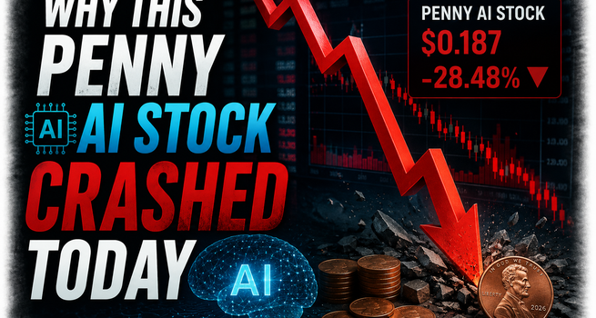Why This Penny AI Stock Crashed Today?